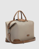 Load image into Gallery viewer, Louenhide Hamilton Nylon Weekender Travel Bag Coffee