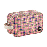 Load image into Gallery viewer, Kollab Travel Bag Pink Houndstooth