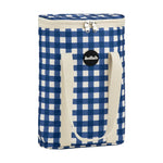 Load image into Gallery viewer, Kollab Wine Cooler Bag Blue Check