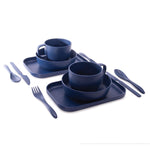 Load image into Gallery viewer, Maverick Wheat Straw Dinner Set For 2