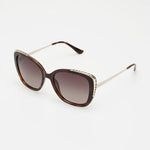 Load image into Gallery viewer, Locello Bronte Polarised Sunglasses - Tortoiseshell Gold Brown