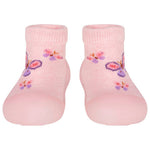 Load image into Gallery viewer, Toshi Organic Hybrid Walking Socks Jacquard Butterfly Bliss [sz:3]
