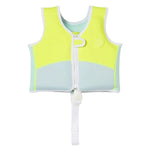 Load image into Gallery viewer, Sunnylife Kids Swim Vest 2-3 Salty The Shark Blue/yellow