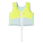 Load image into Gallery viewer, Sunnylife Kids Swim Vest 1-2 Salty The Shark Blue/yellow