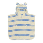 Load image into Gallery viewer, Sunnylife Kids Hooded Towel Sammy The Seagull Blue Stripe