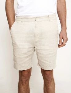 Mr Simple Tanner 2.0 Linen Shorts - Natural