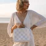 Load image into Gallery viewer, Fox & Fallow Powder Check Cosmetic Bag