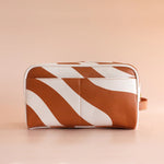 Load image into Gallery viewer, Fox & Fallow Rust Swirl Wash Bag