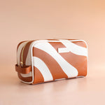 Load image into Gallery viewer, Fox & Fallow Rust Swirl Wash Bag