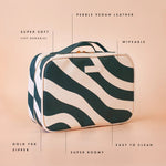 Load image into Gallery viewer, Fox & Fallow Forest Swirl Cosmetic Bag