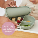 Load image into Gallery viewer, B.box Silicone Plate + Lid - Sage