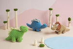 Load image into Gallery viewer, Nana Huchy Baby Stu The Stegosaurus - Blue
