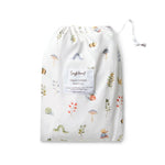 Load image into Gallery viewer, Snuggle Hunny Garden Friends Organic Fitted Cot Sheet