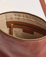 Load image into Gallery viewer, Juju & Co Augusta Crossbody Bag Cognac