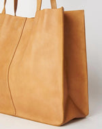 Load image into Gallery viewer, Juju & Co Baby Unlined Tote Tan