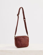 Load image into Gallery viewer, Juju & Co Camera Crossbody - Cognac