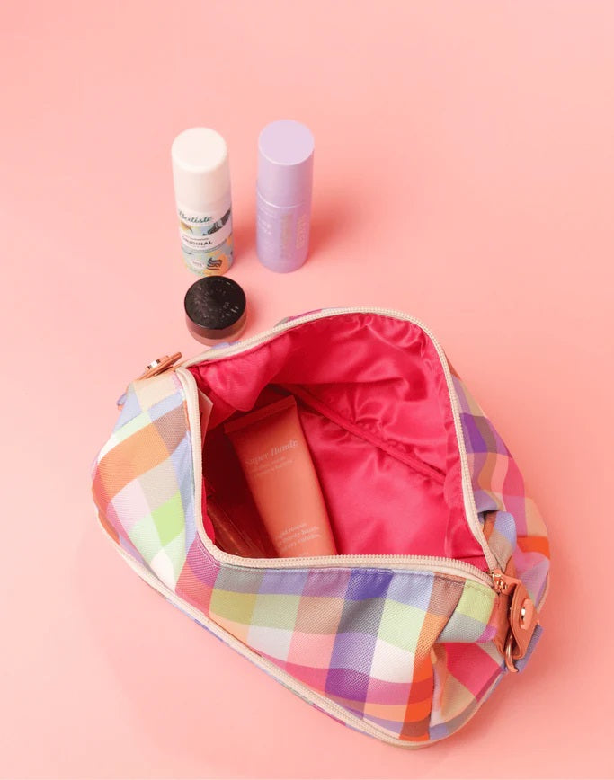 The Somewhere Co Cherry Jam Cosmetic Bag