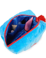 Load image into Gallery viewer, The Somewhere Co Blue Velvet Cosmetic Case