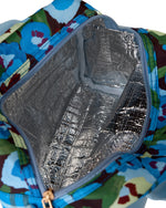 Load image into Gallery viewer, The Somewhere Co Pansy Patch Lunch Tote