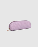 Load image into Gallery viewer, Louenhide Jayne Woven Makeup Bag - Lilac