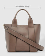 Load image into Gallery viewer, Louenhide Windsor Laptop Bag Mocha