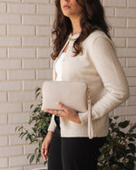 Load image into Gallery viewer, Louenhide Poppy Clutch Oat