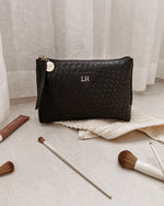 Load image into Gallery viewer, Louenhide Carlo Makeup Bag Black
