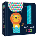 Load image into Gallery viewer, Chunky Foil Board Book - Let's Count 123