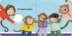 Load image into Gallery viewer, Finger Puppet Book - Five Cheeky Monkeys