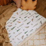 Load image into Gallery viewer, Snuggle Hunny Alpha Fitted Cot Sheet
