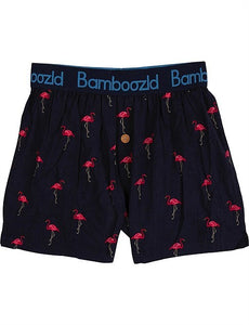 Bamboozld Mens Flamingo Bamboo Boxer Short