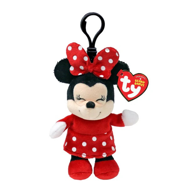 Ty Minnie Mouse Beanie Babies Clips Disney