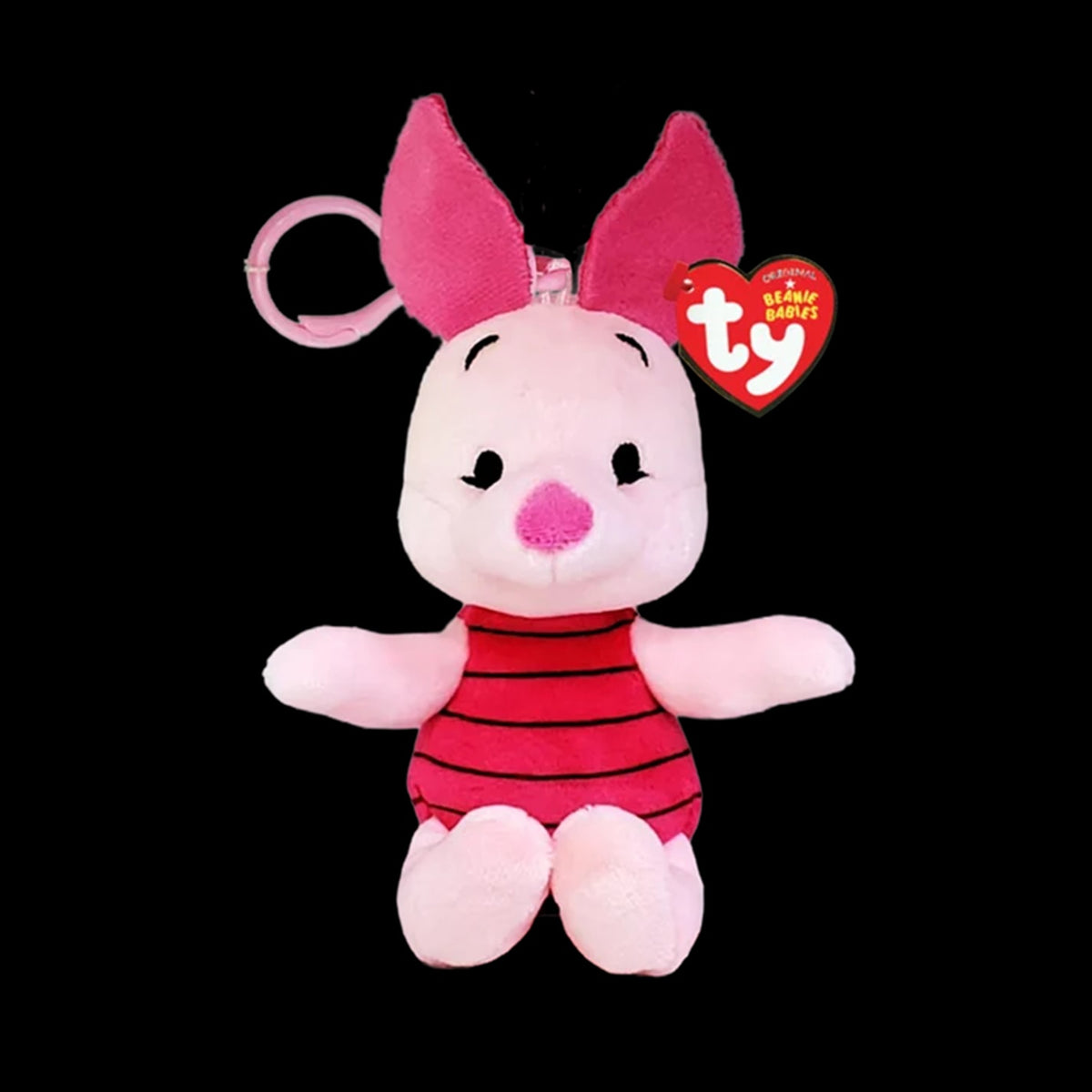 Ty Beanie Babies - Winnie The Pooh Piglet Clip