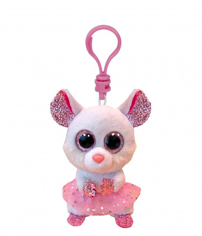 Ty Beanie Boos Clip Nina The Mouse With Tutu