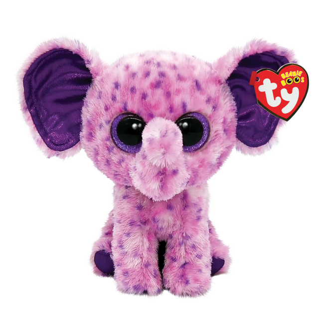 Ty Beanie Boos Eva - Purple Elephant Reg