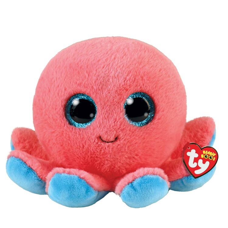 Ty Beanie Boos Sheldon - Coral Octopus Reg