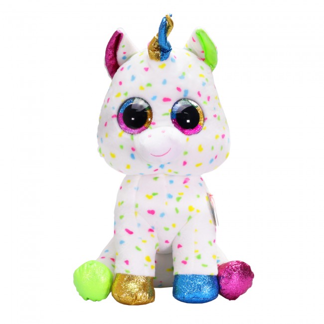 Ty Beanie Boos Harmonie - Speckled Unicorn Large