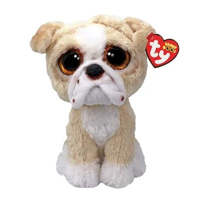 Ty Beanie Boos Pooch - Tan English Bulldog Reg