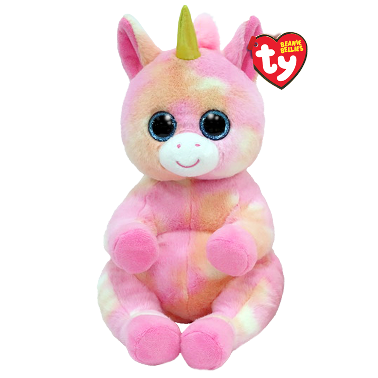 Ty Beanie Boos Skylar - Pink/orange Unicorn Reg