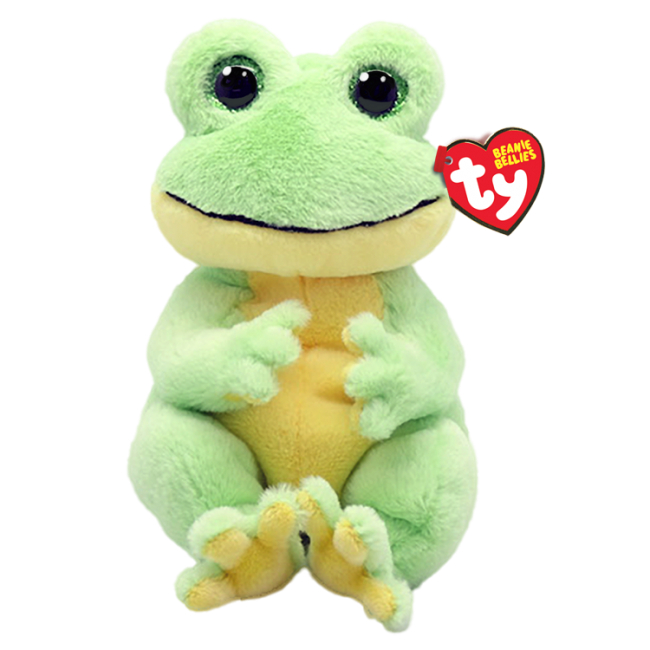 Ty Beanie Bellies Snapper - Green Frog Reg
