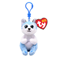 Ty Beanie Bellies Thunder - Blue Husky Clip