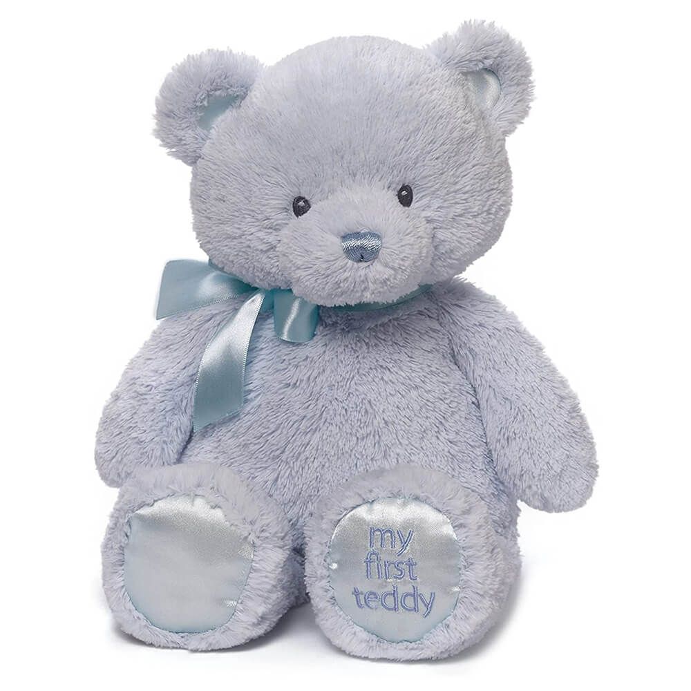 My First Teddy Blue 38cm