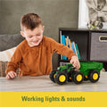 John Deere Monster Treads Tractor And Wagon
