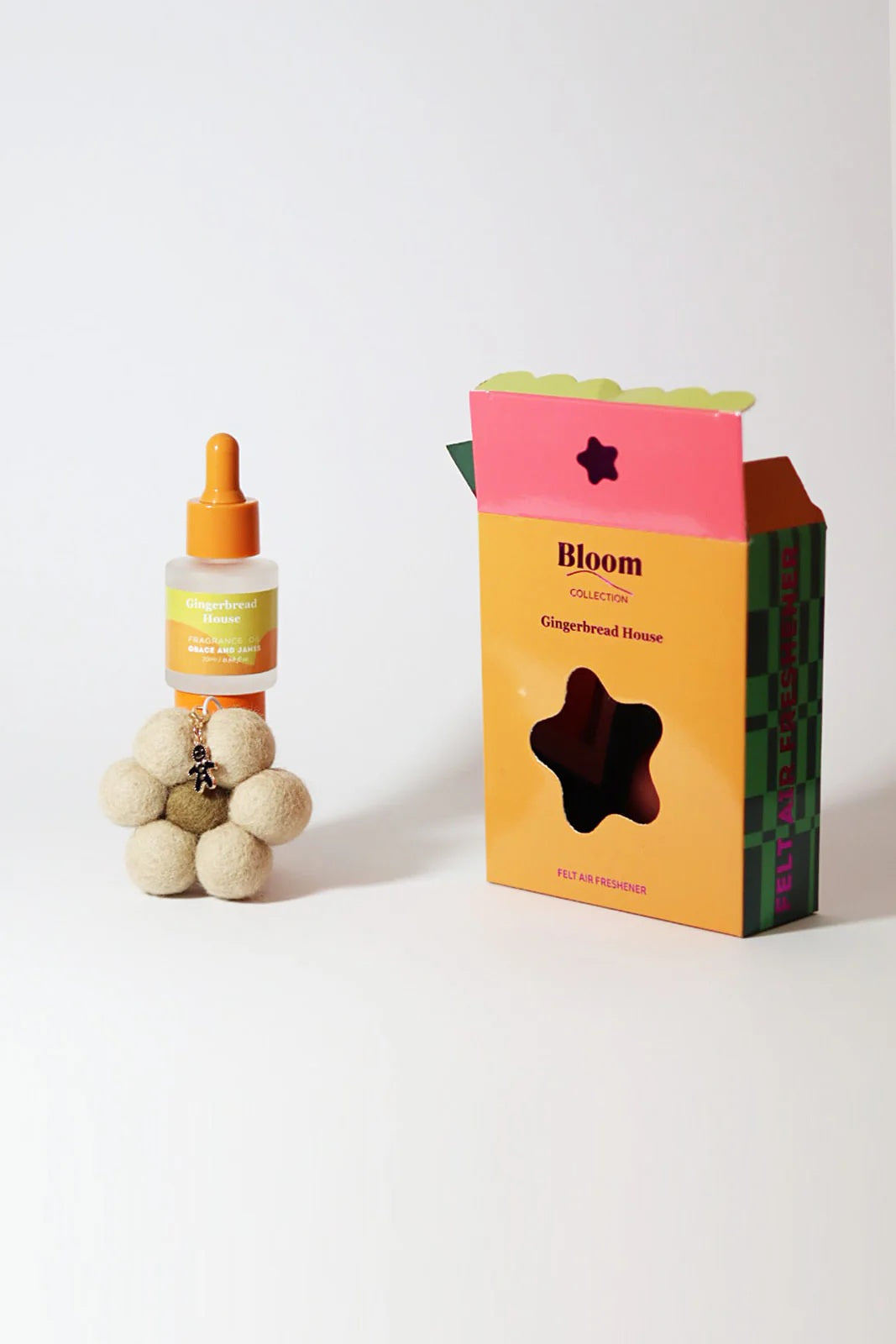 Grace & James Bloom Christmas Collection - Gingerbread House Air Freshener