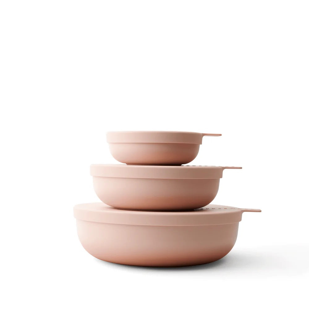 Styleware Nesting Bowl 3 Piece Set Blush