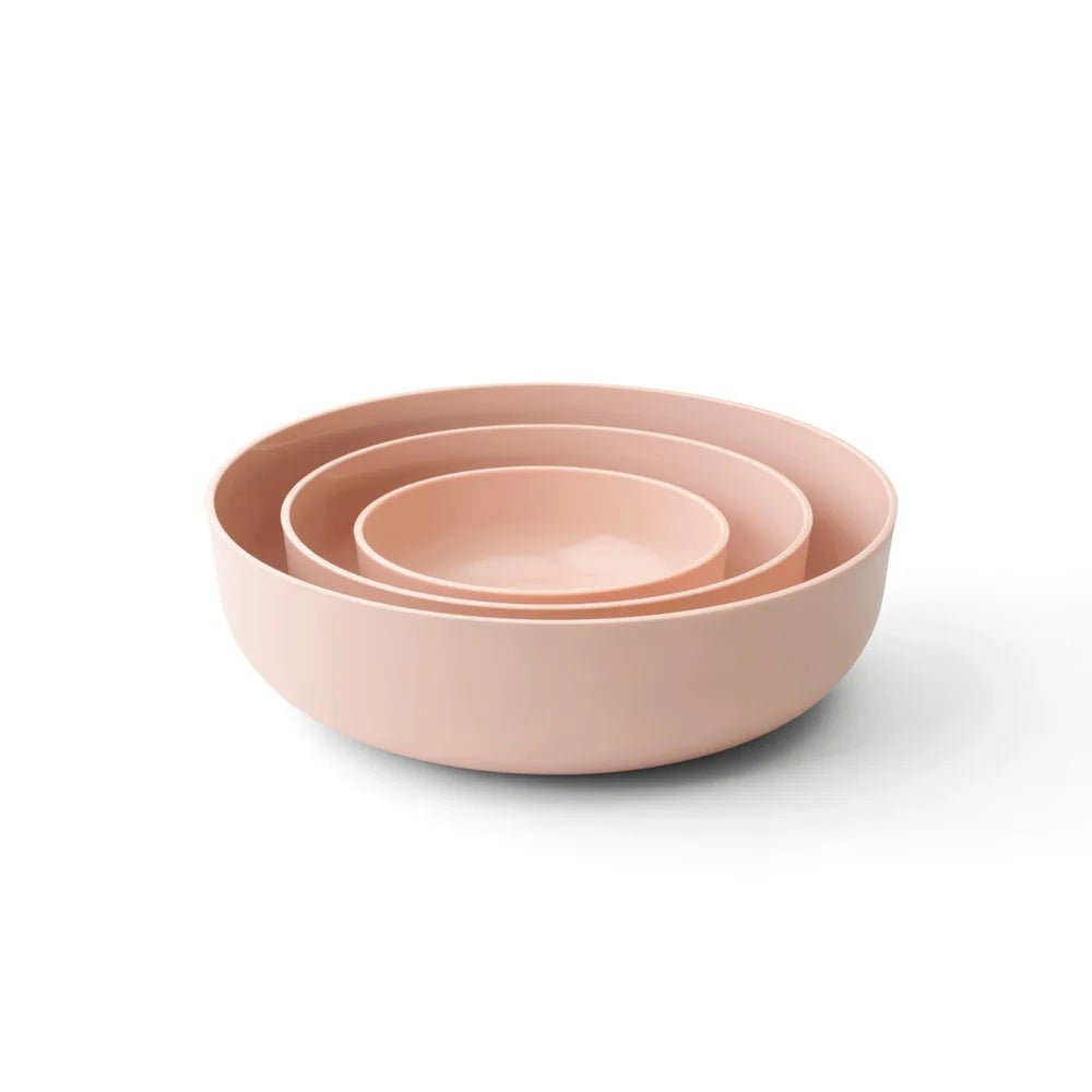 Styleware Nesting Bowl 3 Piece Set Blush