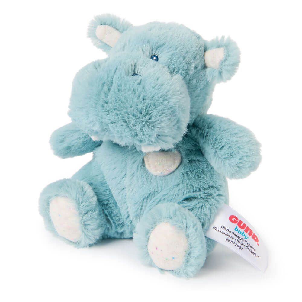 Gund Oh So Snuggly Littles Hippo
