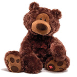 Load image into Gallery viewer, Forever Friends Philbin Bear Chocolate 45cm
