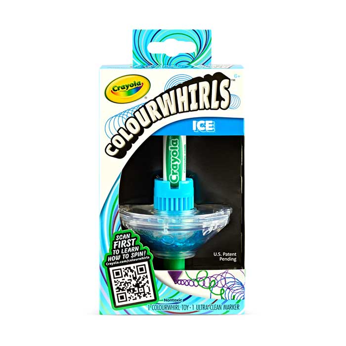 Crayola 1ct Colourwhirls - Ice