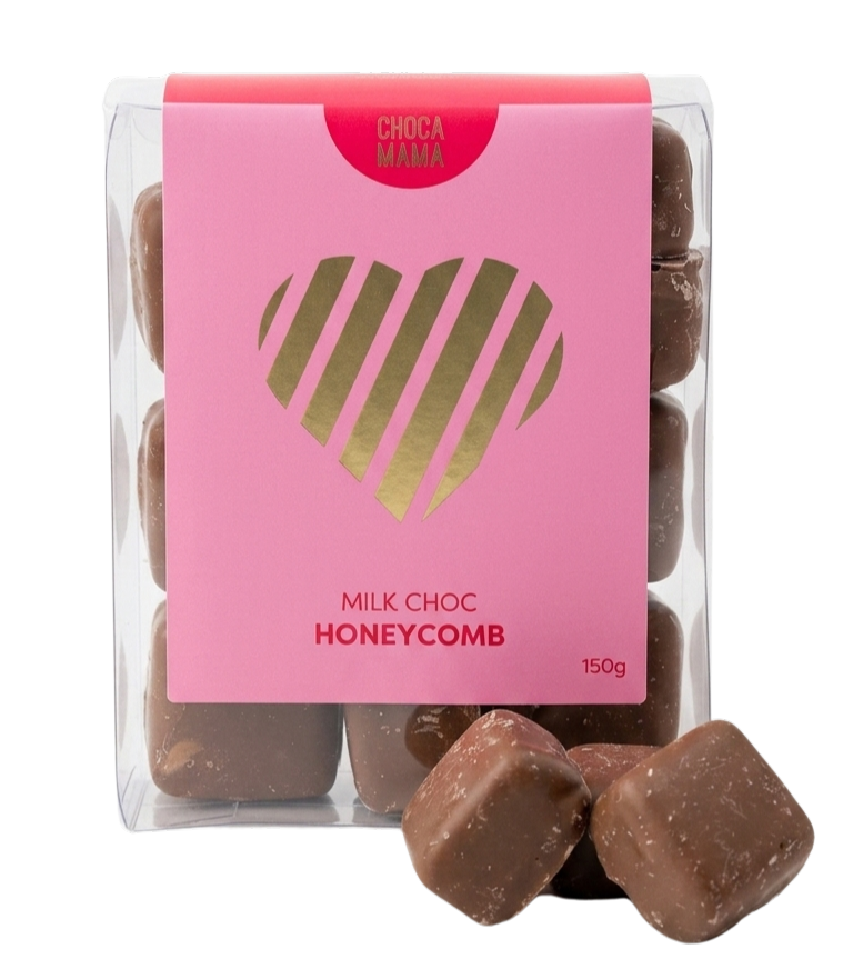 Chocamama Milk Chocolate Honeycomb Gift Tray 150g